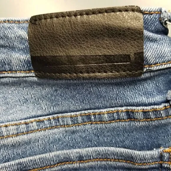 !it AMANDA High Rise Slim Ankle Blue Mom Jeans - Picture 8 of 10